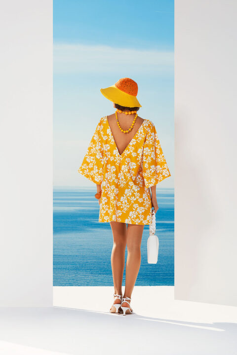 DRESS IN YELLOW DESIGN BY ANTMARKANT