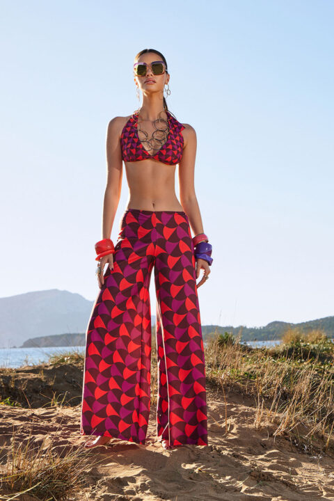 wide leg trousers in amari design