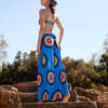 wide leg trousers in spock design
