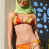 GREGOS BIKINI IN CORAL DESIGN BY ANTMARKANT