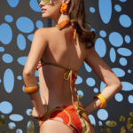 GREGOS BIKINI IN CORAL DESIGN BY ANTMARKANT