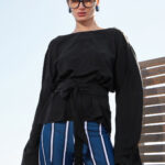 SHORT KIMONO IN BLACK COLOR