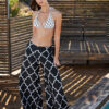 WIDE LEG TROUSERS IN KARA DESIGN BY ANTMARKANT